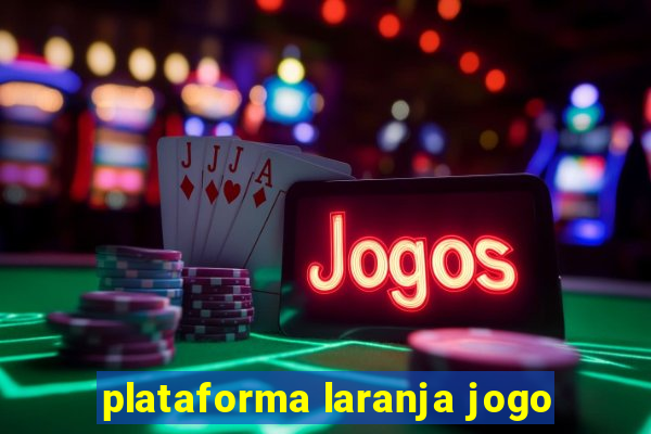 plataforma laranja jogo